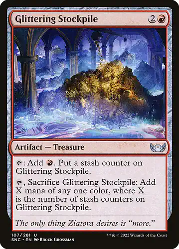 Glittering Stockpile - snc Spoiler