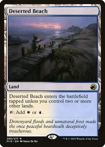 Deserted Beach - mid Spoiler