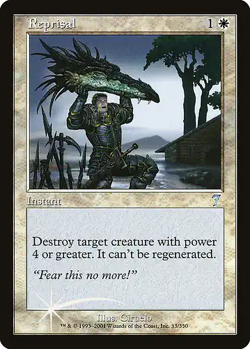 Reprisal - 7ed Spoiler