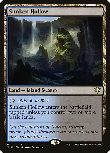 Sunken Hollow - mic Spoiler