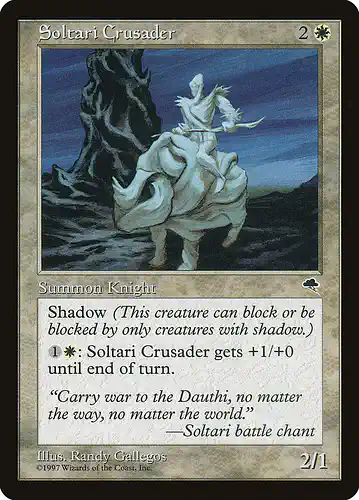 Soltari Crusader - tmp Spoiler