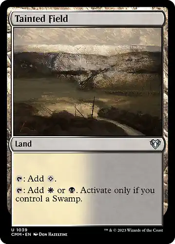 Tainted Field - cmm Spoiler