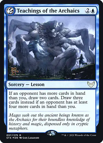 Teachings of the Archaics - stx Spoiler