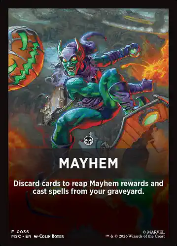 Mayhem - msc Spoiler