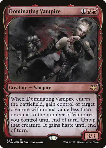 Dominating Vampire - vow Spoiler