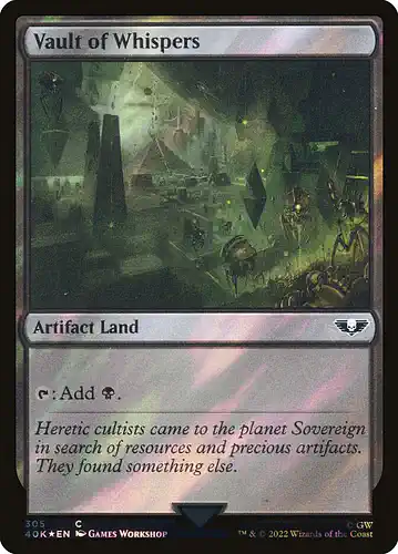 Vault of Whispers - 40k Spoiler