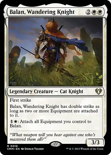 Balan, Wandering Knight - cmm Spoiler