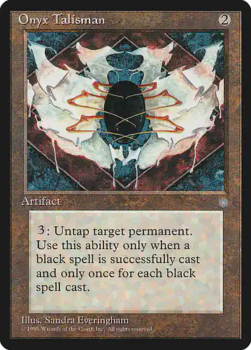 Onyx Talisman - ice Spoiler