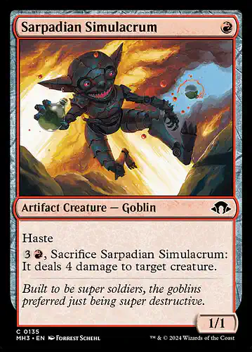 Sarpadian Simulacrum - mh3 Spoiler