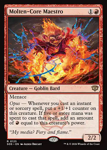 Molten-Core Maestro - sos Spoiler