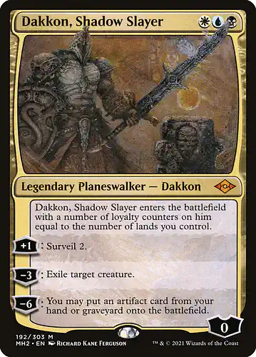 Dakkon, Shadow Slayer - mh2 Spoiler