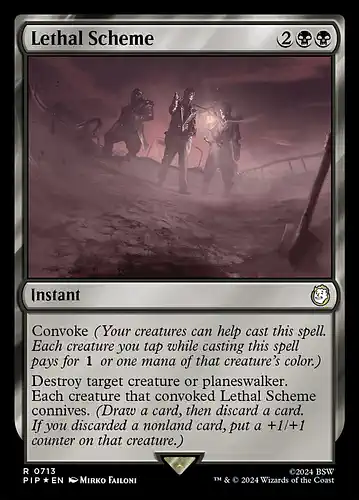 Lethal Scheme - pip Spoiler