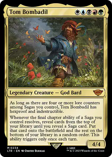 Tom Bombadil - ltr Spoiler