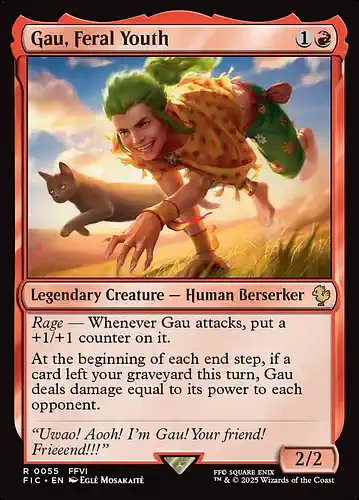 Gau, Feral Youth - fic Spoiler