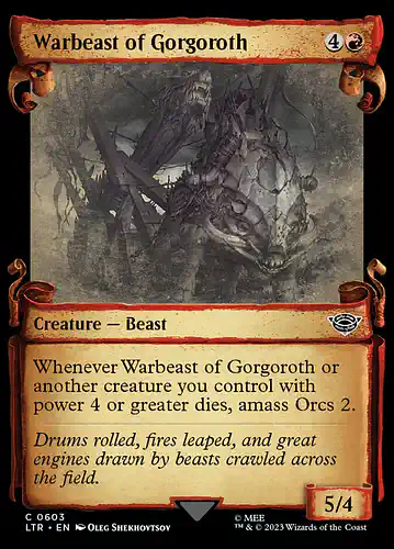 Warbeast of Gorgoroth - ltr Spoiler