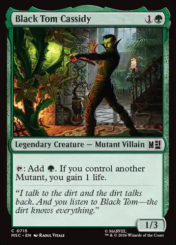 Black Tom Cassidy - msc Spoiler