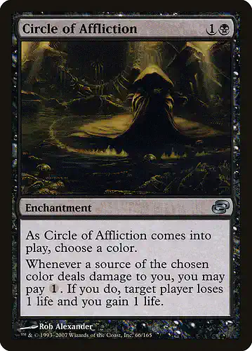 Circle of Affliction - plc Spoiler