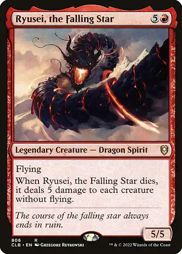 Ryusei, the Falling Star - clb Spoiler