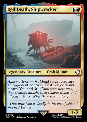Red Death, Shipwrecker - pip Spoiler