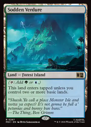 Sodden Verdure - msc Spoiler