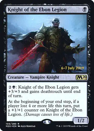 Knight of the Ebon Legion - m20 Spoiler
