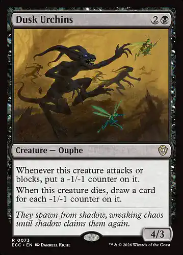 Dusk Urchins - ecc Spoiler