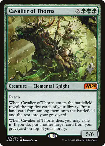 Cavalier of Thorns - m20 Spoiler