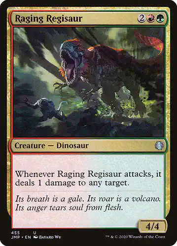 Raging Regisaur - jmp Spoiler