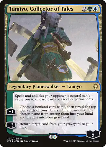 Tamiyo, Collector of Tales - war Spoiler