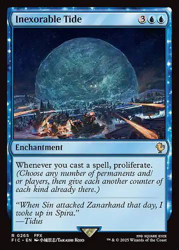 Inexorable Tide - fic Spoiler