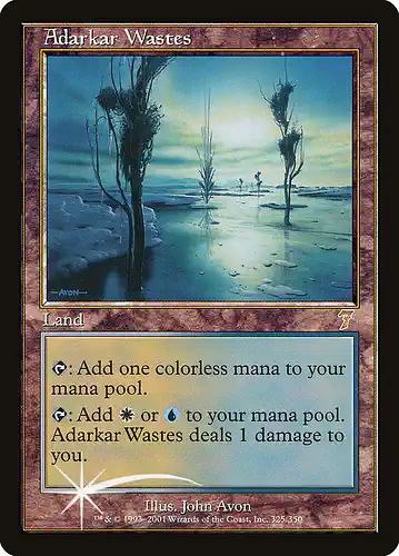Adarkar Wastes - 7ed Spoiler