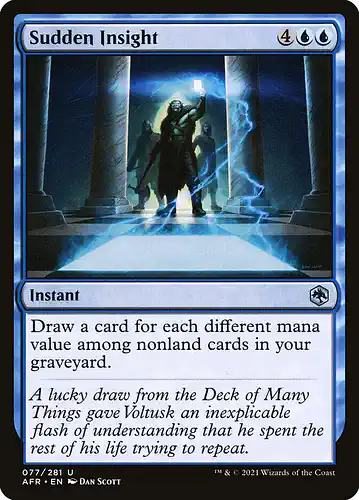 Sudden Insight - afr Spoiler