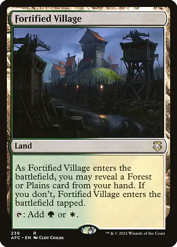 Fortified Village - afc Spoiler