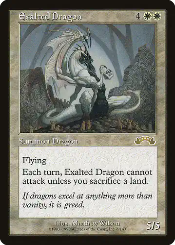 Exalted Dragon - exo Spoiler