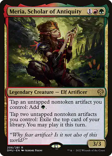 Meria, Scholar of Antiquity - dmu Spoiler