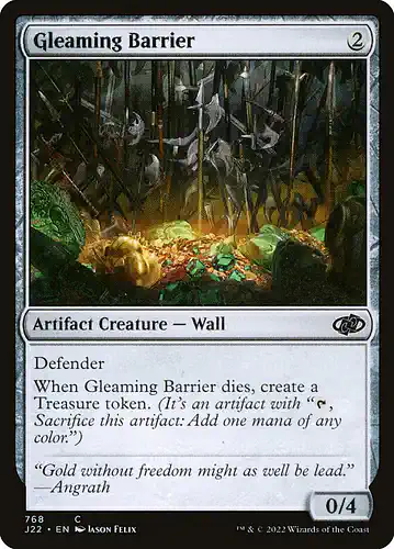 Gleaming Barrier - j22 Spoiler