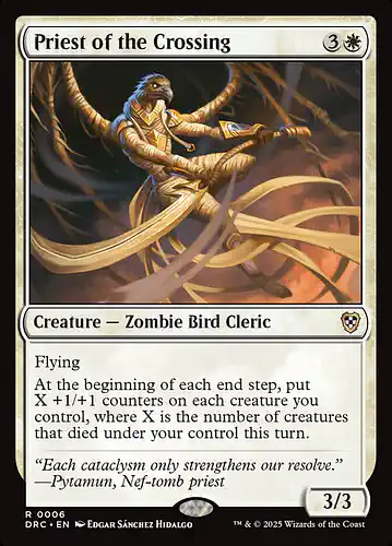 Priest of the Crossing - drc Spoiler