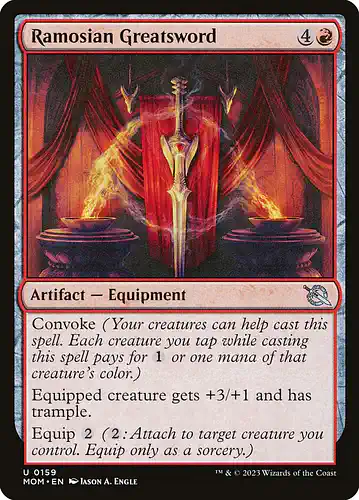 Ramosian Greatsword - mom Spoiler