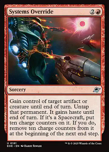 Systems Override - eoe Spoiler