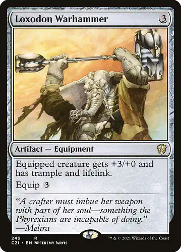 Loxodon Warhammer - c21 Spoiler