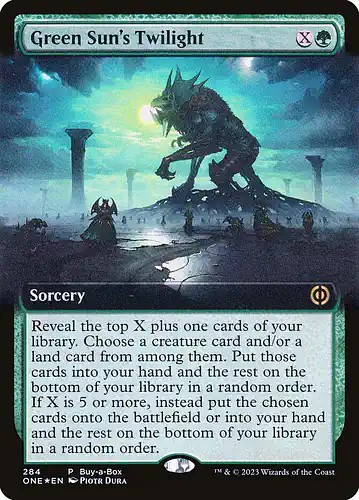 Green Sun's Twilight - one Spoiler