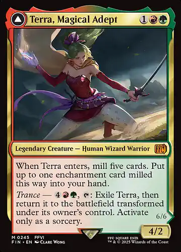 Terra, Magical Adept - fin Spoiler