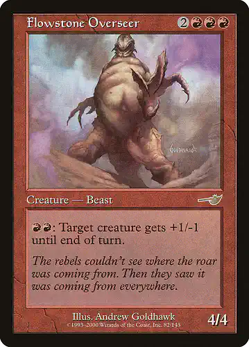 Flowstone Overseer - nem Spoiler