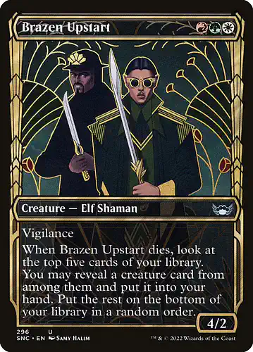 Brazen Upstart - snc Spoiler