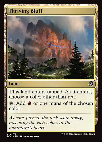 Thriving Bluff - ecc Spoiler