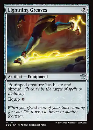 Lightning Greaves - soc Spoiler