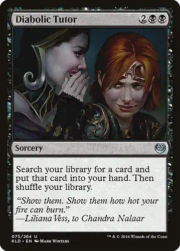 Diabolic Tutor - kld Spoiler