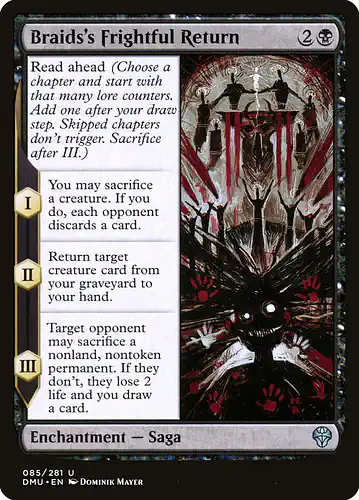 Braids's Frightful Return - dmu Spoiler