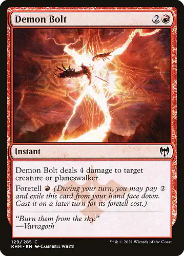 Demon Bolt - khm Spoiler