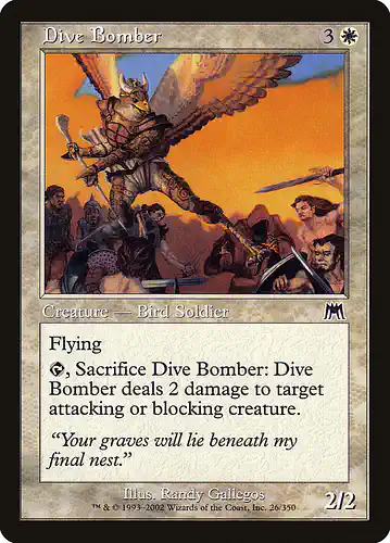 Dive Bomber - ons Spoiler